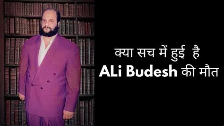 Ali Budesh Biography, Age, Height, Wife, Net Worth, Family