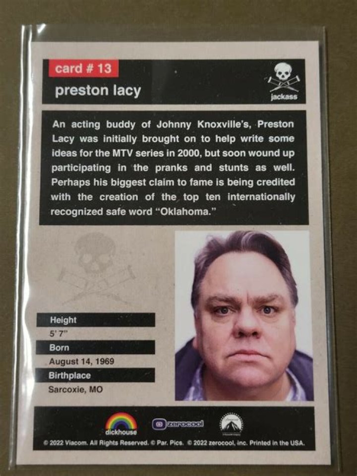 Preston Lacy Biography, Age, Height, Wife, Net Worth, Family